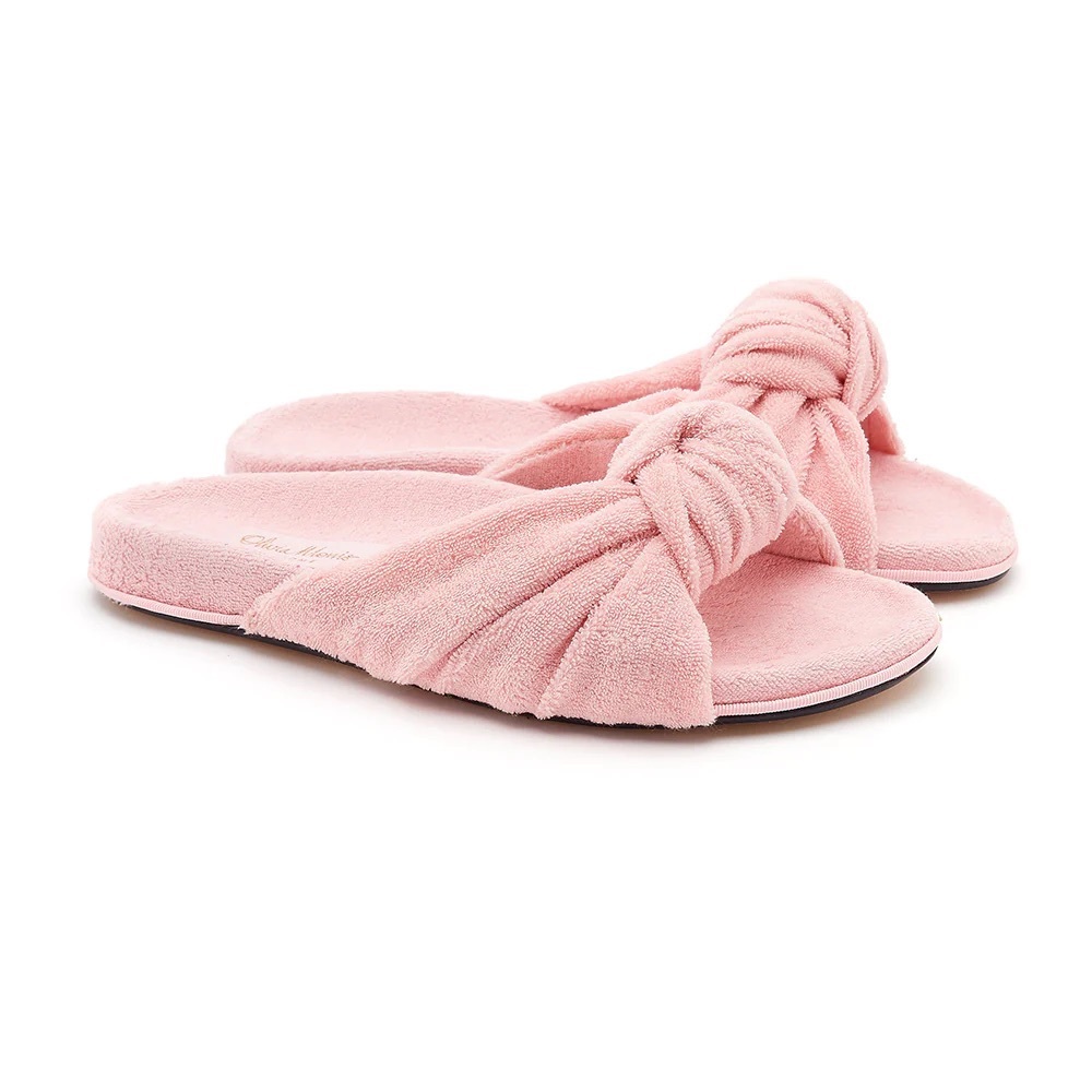 Olivia Morris at Home size 36 | VIOLET | POWDER PINK TERRY